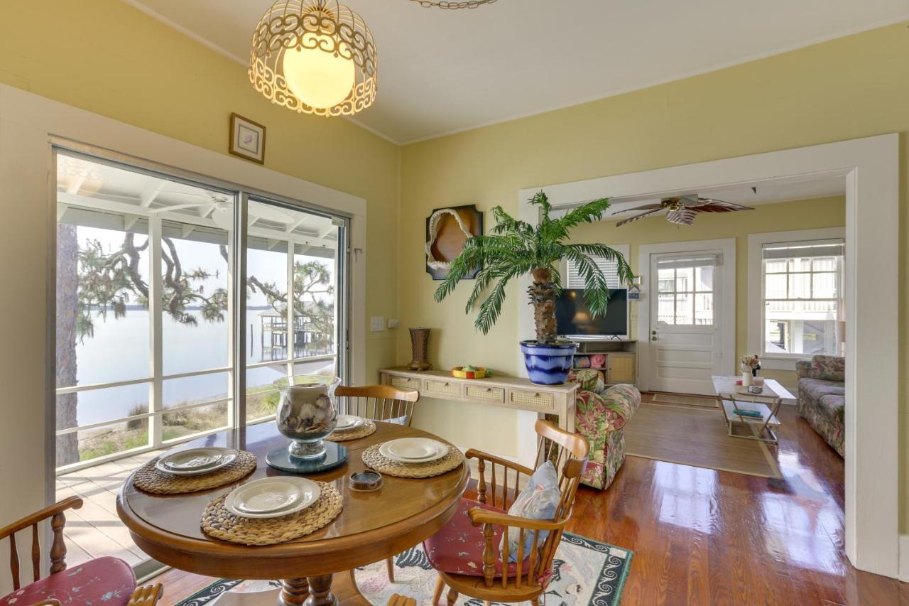 Waterfront Ochlockonee Bay Cottage With Views! Panacea ภายนอก รูปภาพ