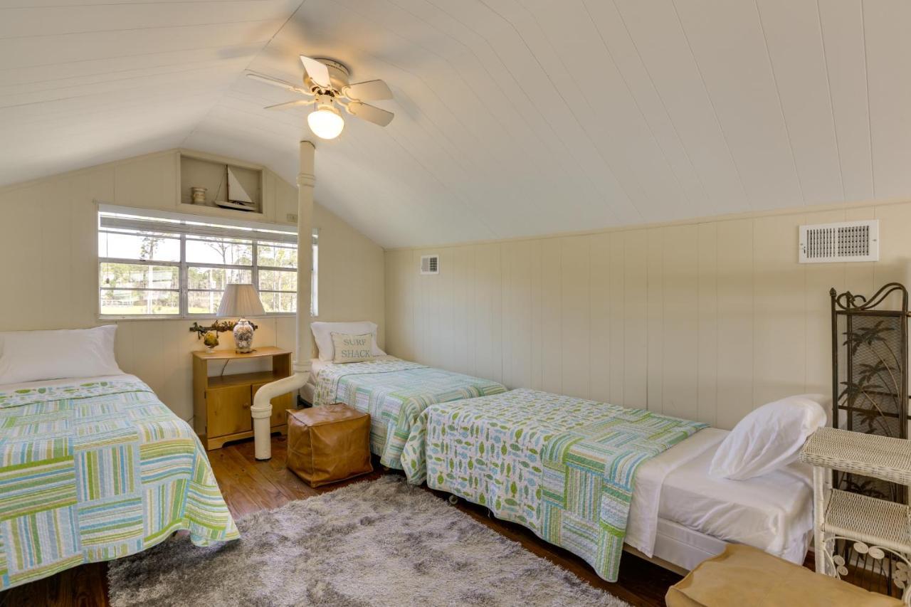 Waterfront Ochlockonee Bay Cottage With Views! Panacea ภายนอก รูปภาพ