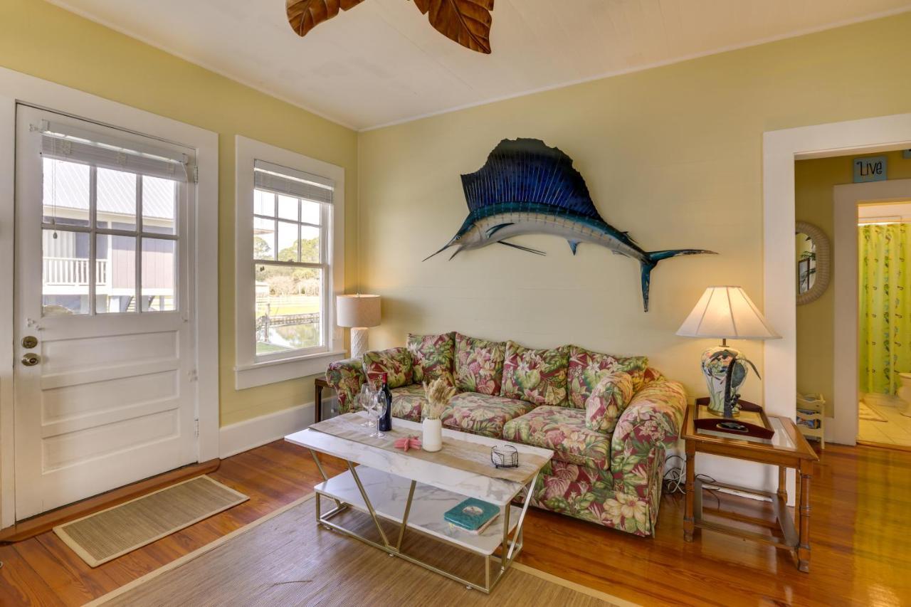 Waterfront Ochlockonee Bay Cottage With Views! Panacea ภายนอก รูปภาพ