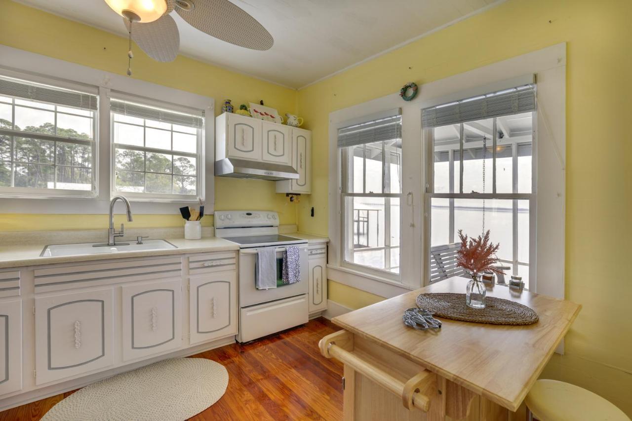 Waterfront Ochlockonee Bay Cottage With Views! Panacea ภายนอก รูปภาพ
