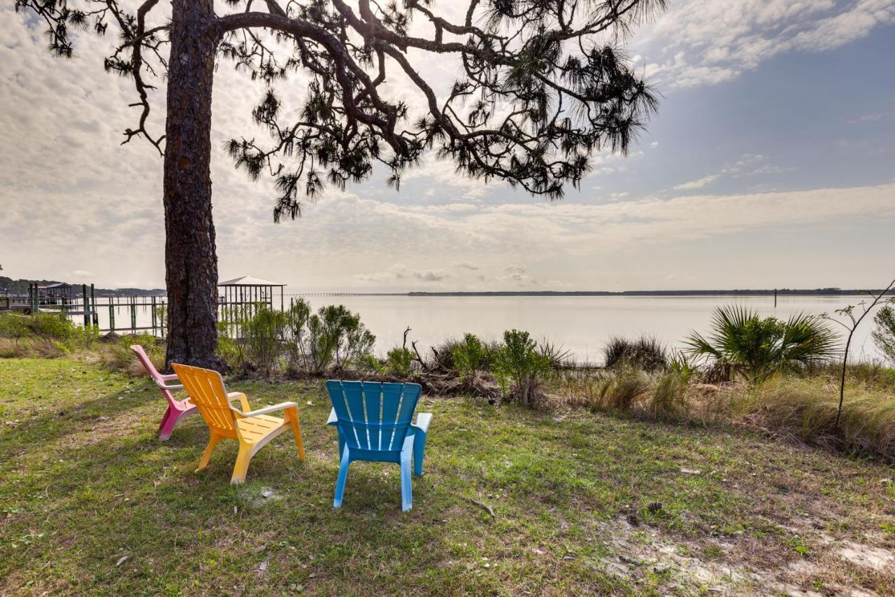 Waterfront Ochlockonee Bay Cottage With Views! Panacea ภายนอก รูปภาพ