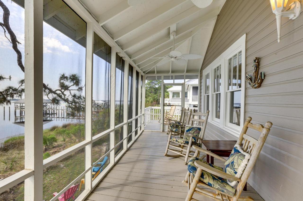 Waterfront Ochlockonee Bay Cottage With Views! Panacea ภายนอก รูปภาพ