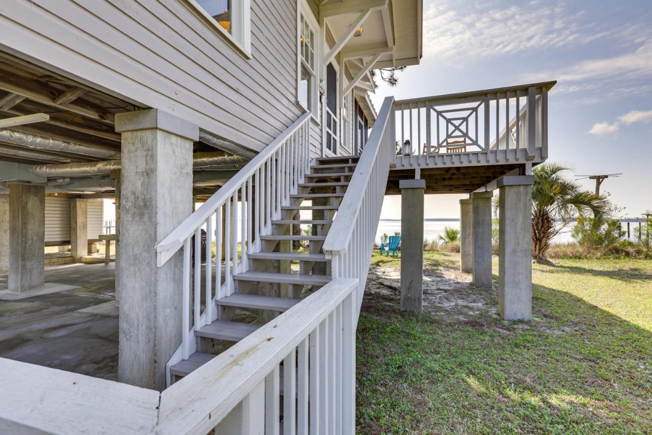 Waterfront Ochlockonee Bay Cottage With Views! Panacea ภายนอก รูปภาพ